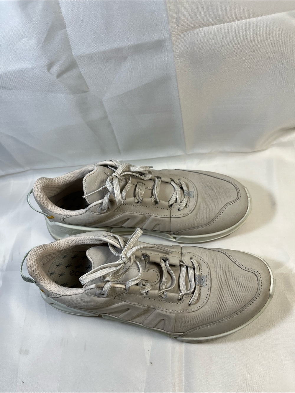 Ecco Women's Athletic Sneakers in Light Beige